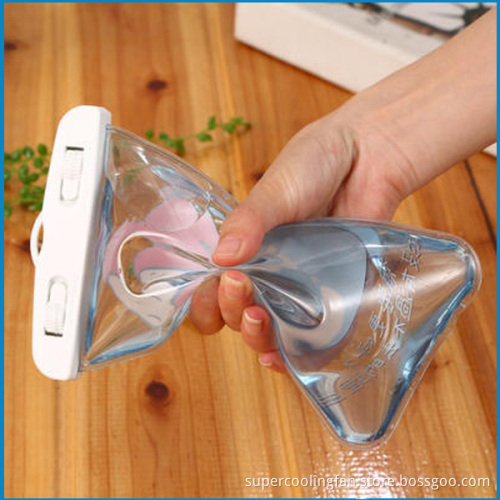 2017 high quality mobile phone pvc waterproof bag, clear waterproof cell phone case